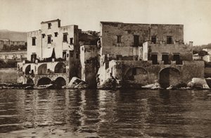 Itália: Em Ischia Ponte (foto a p/b) de Kurt Hielscher