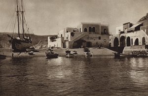 Itália: S Angelo, Ischia (foto a p/b) de Kurt Hielscher
