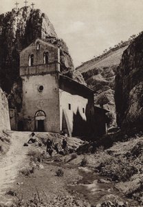 Itália: Val di Rajale, Abruzzi (foto a p/b) de Kurt Hielscher