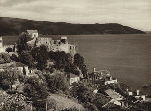 Jugoslávia: Castelnuovo na Baía de Cattaro (foto a p/b) de Kurt Hielscher