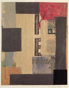 Colagem, 1923 de Kurt Schwitters