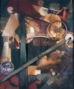 Construção para senhoras nobres (Konstrucktion edle fur Frauen) de Kurt Schwitters