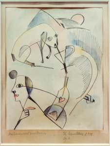 O porco espirra para o coração de Kurt Schwitters