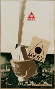 MERZ PUBLICIDADE CENTRAL de Kurt Schwitters
