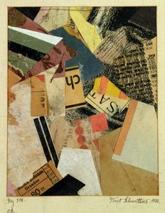 MZ 318 CH., 1921 de Kurt Schwitters