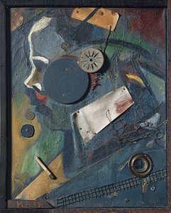 Merzbild 1A O Psiquiatra, 1919