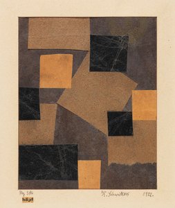Projeto Mz 386 Hoepf Merz, 1922. de Kurt Schwitters