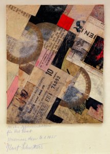 Mz sem tripas laranja de Kurt Schwitters