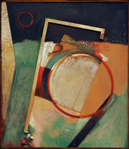 Sem título (foto com anel e moldura) de Kurt Schwitters