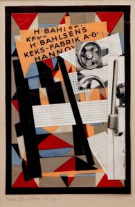 Sem título (H.Bahlsens Keks-Fabrik AG) de Kurt Schwitters