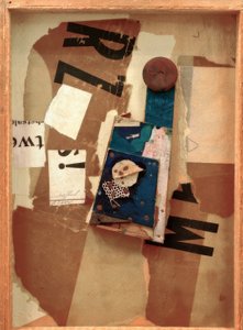 Sem título (Merz) de Kurt Schwitters