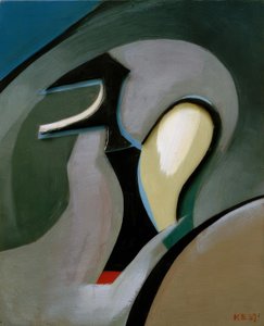 Sem título (com forma de capacete) de Kurt Schwitters