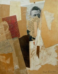 Sem título (com retrato inicial de Kurt Schwitters)