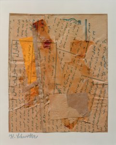 Sem título (com partes do Alcorão) de Kurt Schwitters