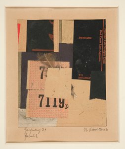 Desenho I 9 Alavanca 2 (Desenho I 9 Alavanca 2) de Kurt Schwitters