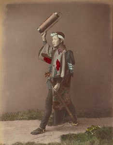 Homem Fogo de Kusakabe Kimbei