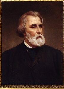 ""Retrato de Ivan Sergeievitch Tourgueniev (Turgenev de Kyrill Antonovitch Gorbunov