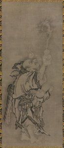 Hotei com Imortais Taoístas: Imortal com Cabaça e Dragão, c. 1575-1600.