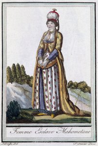 Mahometan escrava - in "Encyclopédie des voyages" de J. Grasset St Sauveur, ed. Deroy, Paris