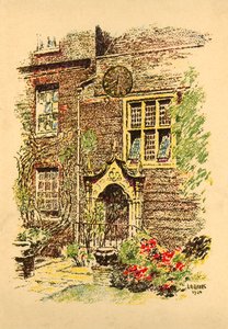 Staple Inn, Londres, 1924. de L. A. Hayes