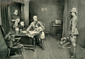 Lord Roberts na Pousada Orange Grove: Um Incidente Característico, 1901. de L. Daviel