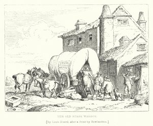 The Old Stage Waggon (gravura)