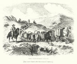 O Pack-Horse Convoy (gravura)