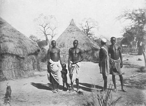 Hamegs, pessoas do Nilo Azul, 1912 de L. Loat