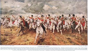 Scotland for Ever, ilustração da &39;História das Nações&39; de Hutchinson