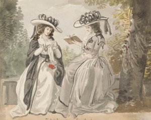 As Misses Van e Lady Salisbury de Lady Salesbury