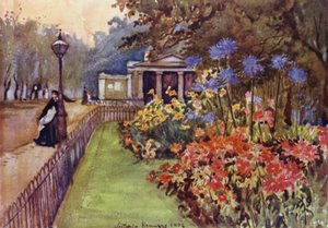 Camas de outono, Hyde Park (lito colorido)