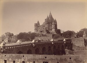 O Grande Templo do Forte, Orcha [sic]