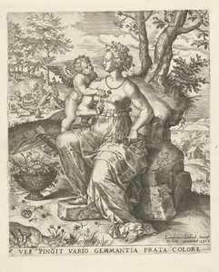 Primavera: Vênus e Cupido As Quatro Estações (título da série)