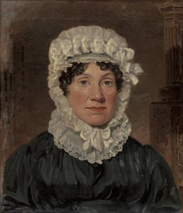 Retrato da Sra. Ben Marshall (óleo sobre tela) (ver 158573 para par)