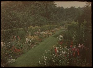 Jardim da casa de Kersbergen, Zeist de Lambertus Hendrik van Berk