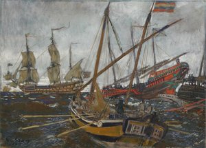 Navios na época de Pedro I, 1909
