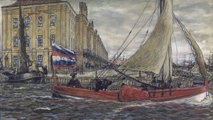 O Botik de Pedro, o Grande, 1906