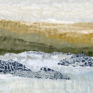 Camadas abstratas de montanhas de Lara Eckerman