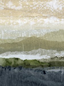 Camadas abstratas de montanhas de Lara Eckerman