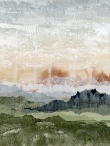 Paisagem montanhosa em camadas de Lara Eckerman