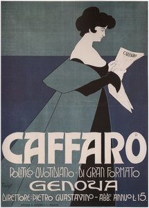 Jornal Caffaro Génova, 1901 de Laskowski