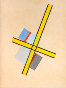 Cruz amarela Q VII de Laszlo Moholy Nagy