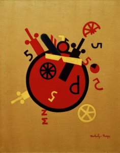 Roda grande de Laszlo Moholy Nagy