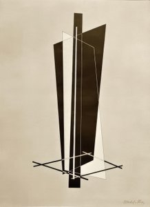 Construção. 6. pasta Kestner de Laszlo Moholy Nagy
