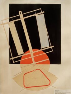 Suporte de luz de um palco elétrico de Laszlo Moholy Nagy