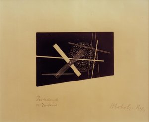 Sem título (Composição construtivista) de Laszlo Moholy Nagy