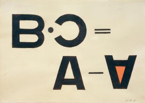 Sem título (Typo Collage) de Laszlo Moholy Nagy