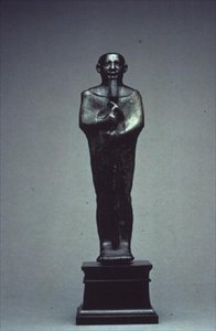 Figura do deus Ptah (bronze) de Late Period Egyptian
