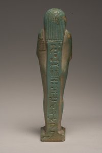Figura Shabti para Padineith (faiança) (ver também 247998)