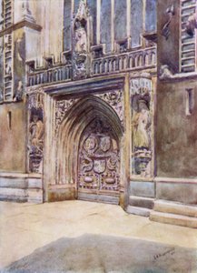 Abadia de Banho, Porta Oeste (cor litho)